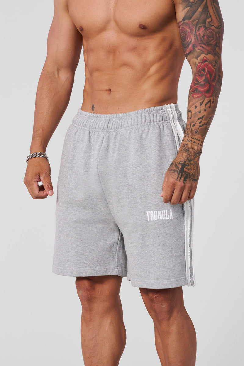 Pantalones cortos deportivos de rayas vintage