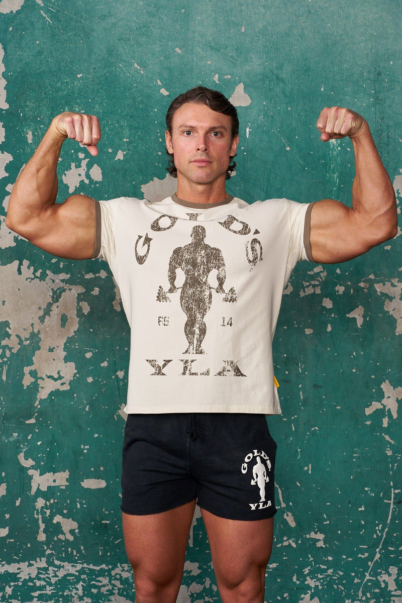 Camisetas con ribetes de Golds Gym