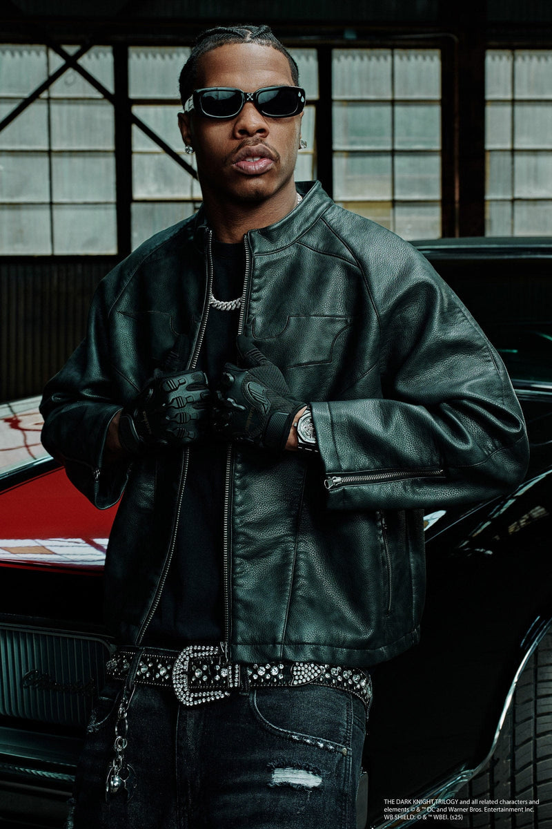 Chaquetas de cuero de Batman