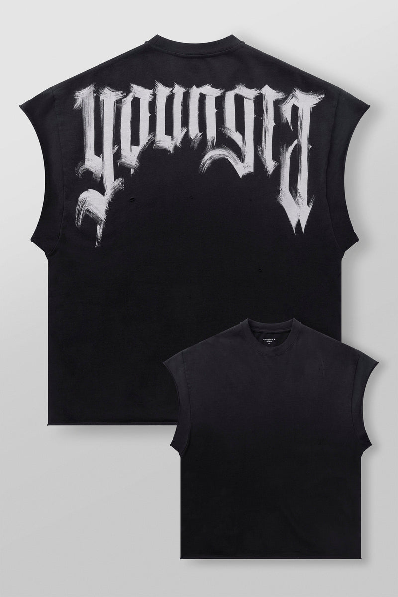 de corte con hombros caídos