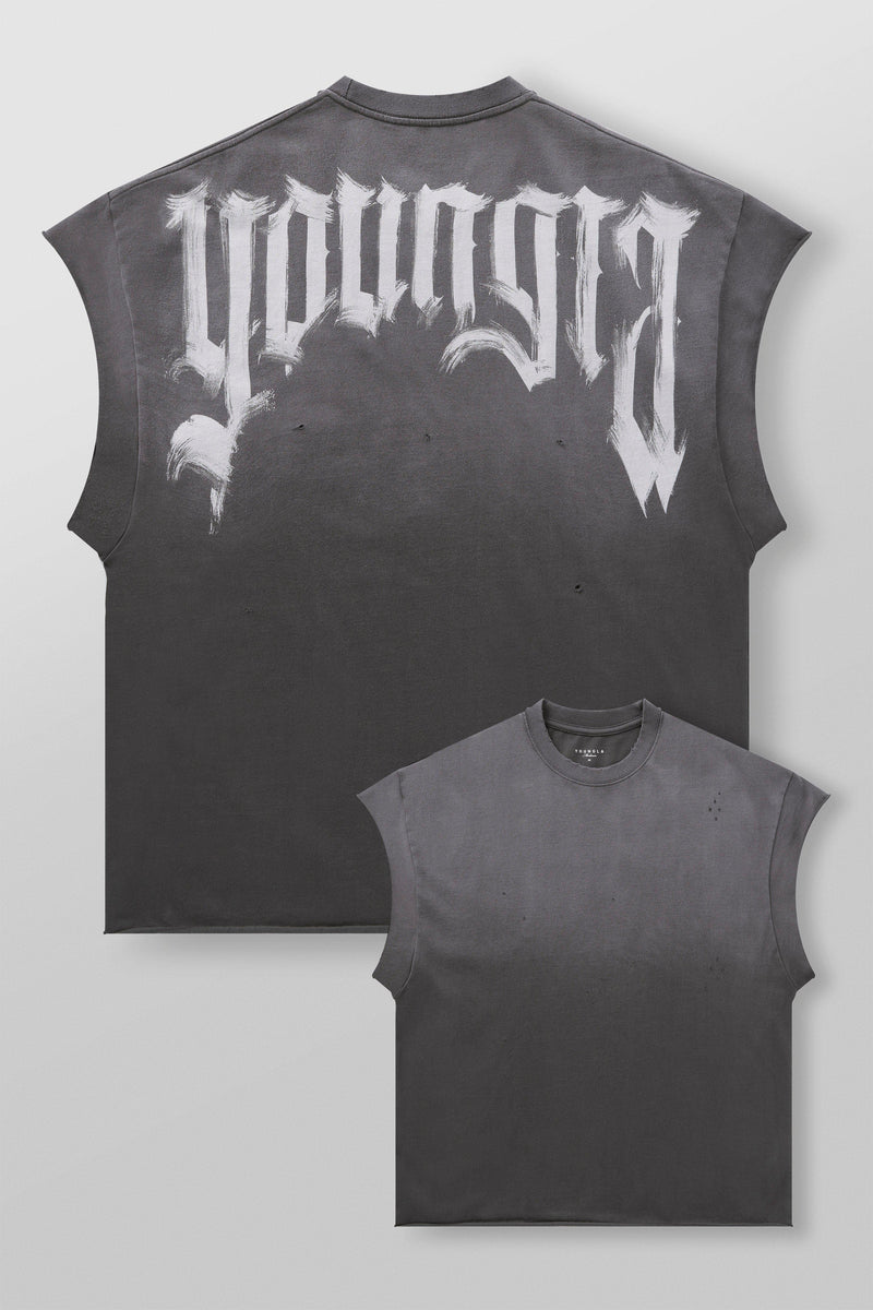 de corte con hombros caídos