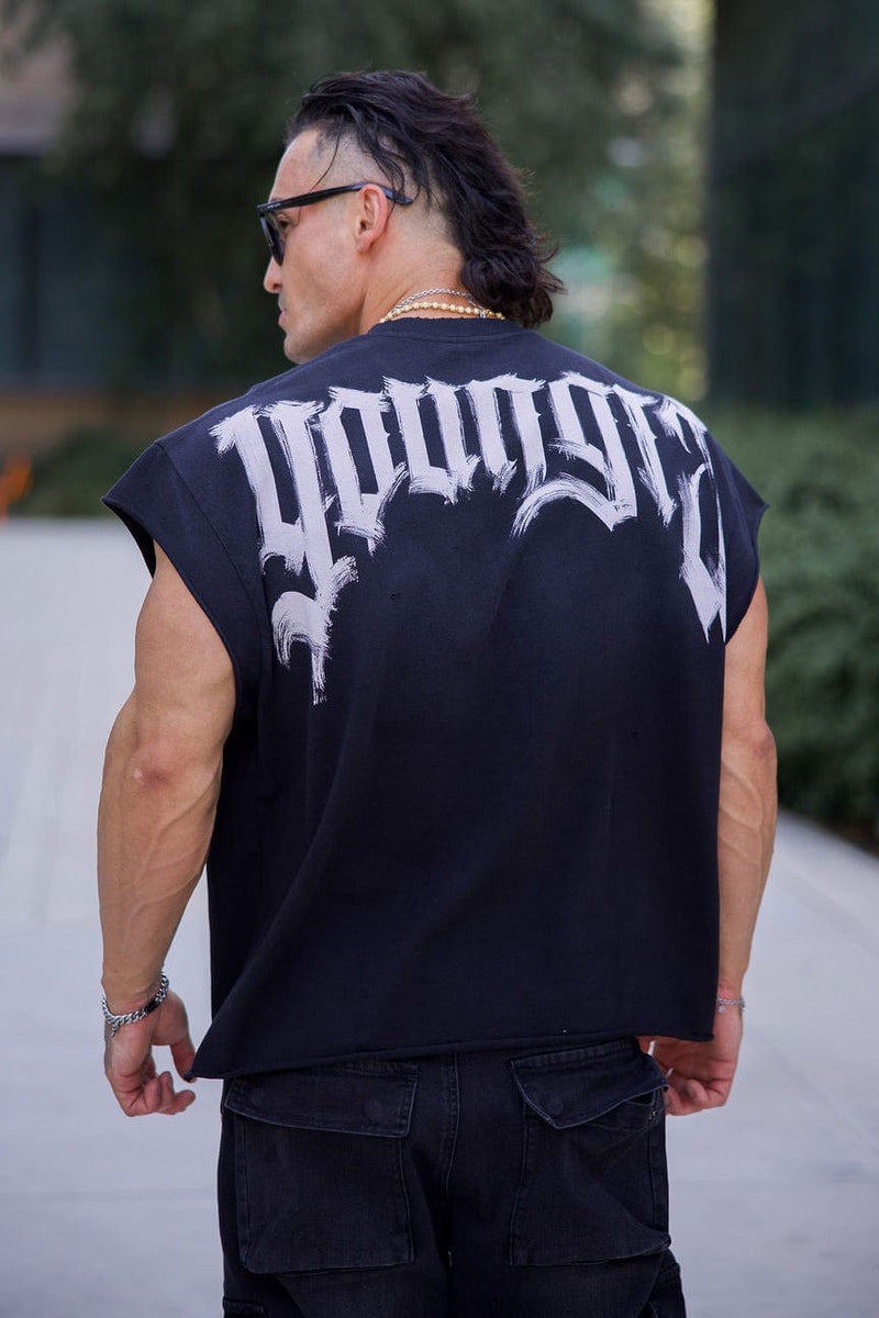 de corte con hombros caídos