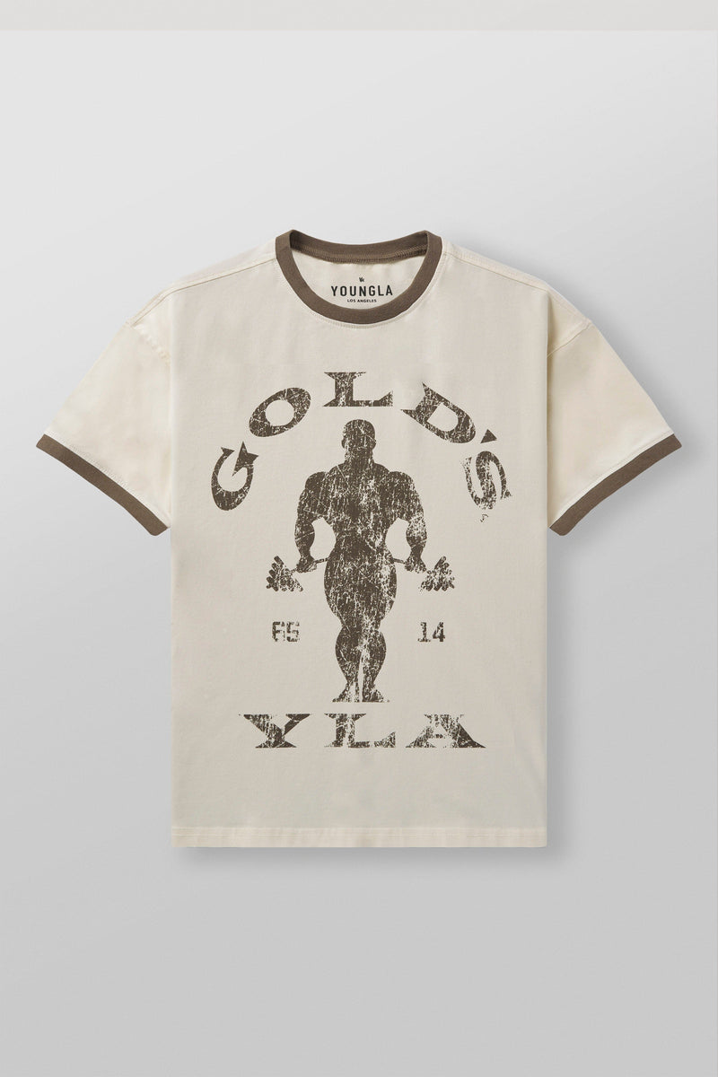 Camisetas con ribetes de Golds Gym