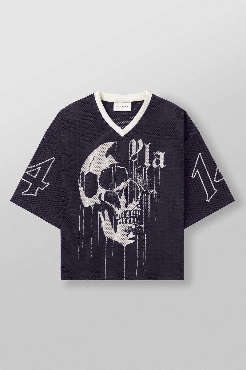 Jersey de calavera lloviznosa