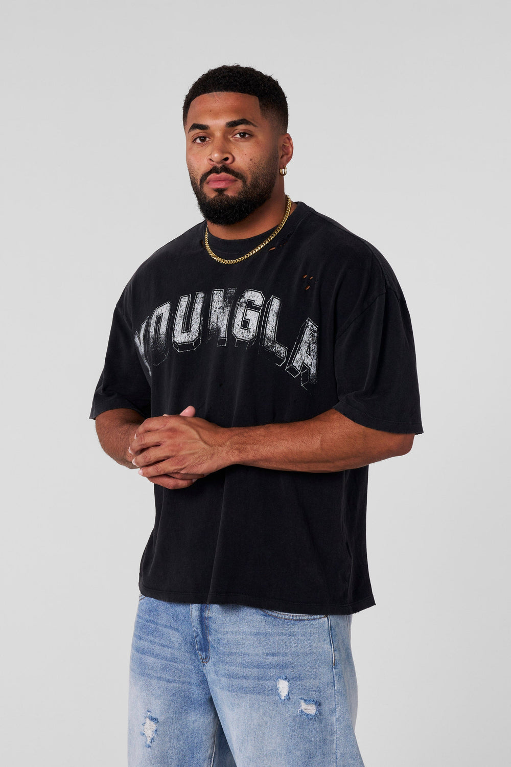 Camisetas de nubes desgastadas