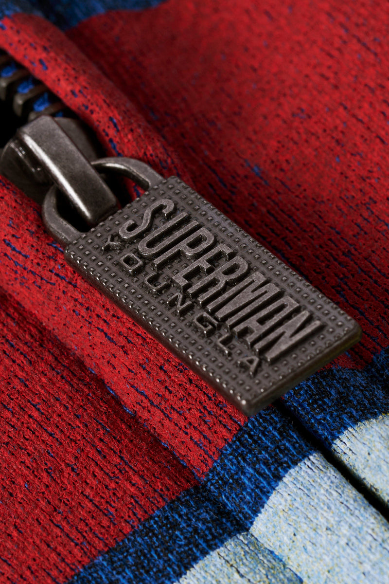 Superman Drip Zip-Ups