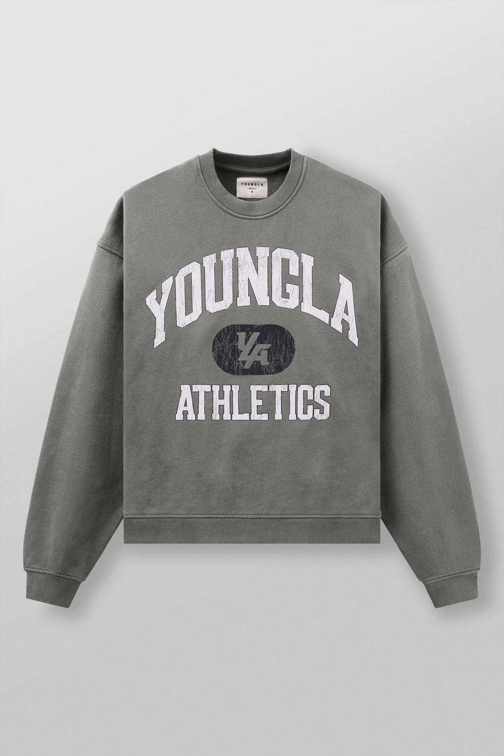 Jersey de cuello redondo vintage Uni