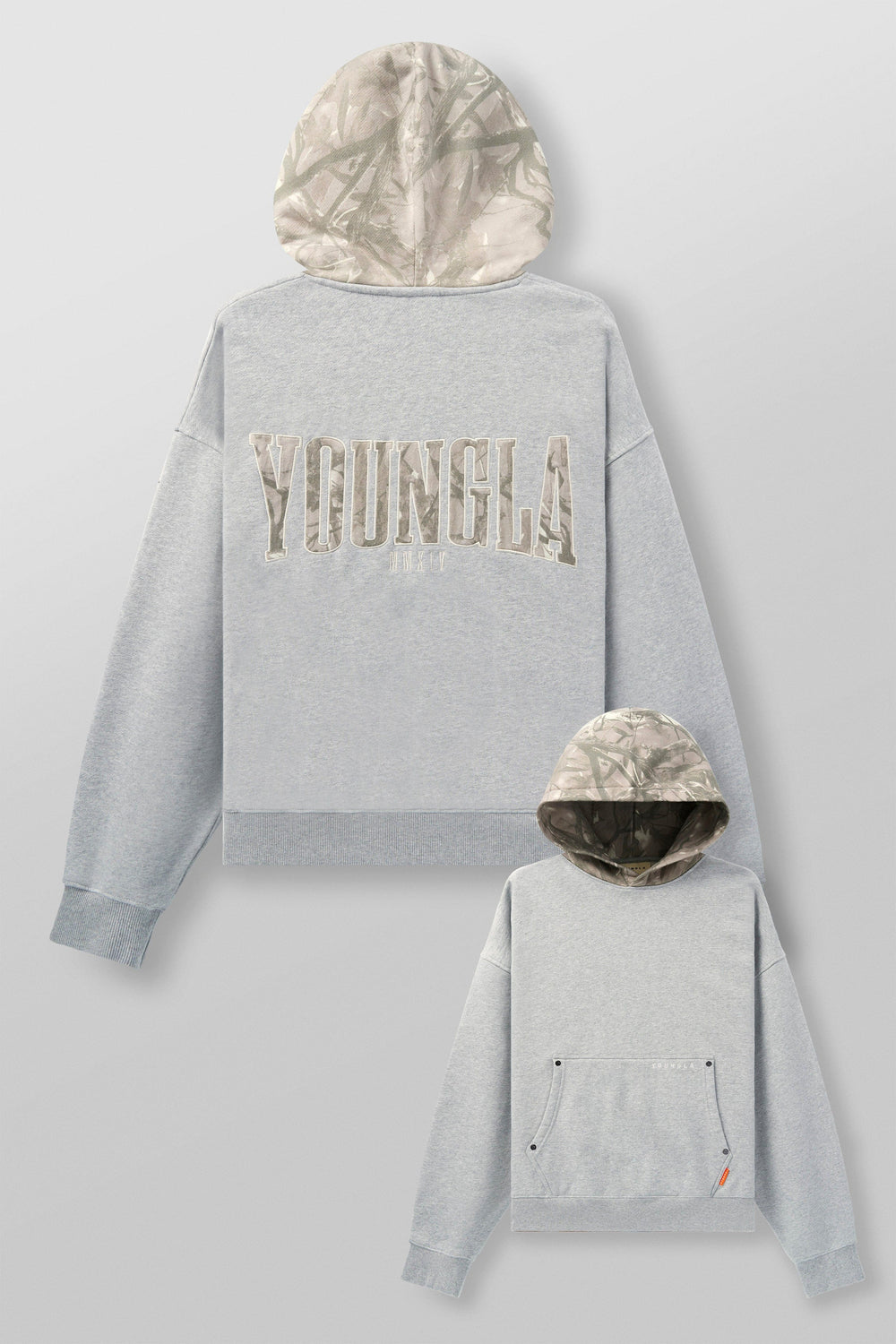 Sudadera con capucha de camuflaje de árbol