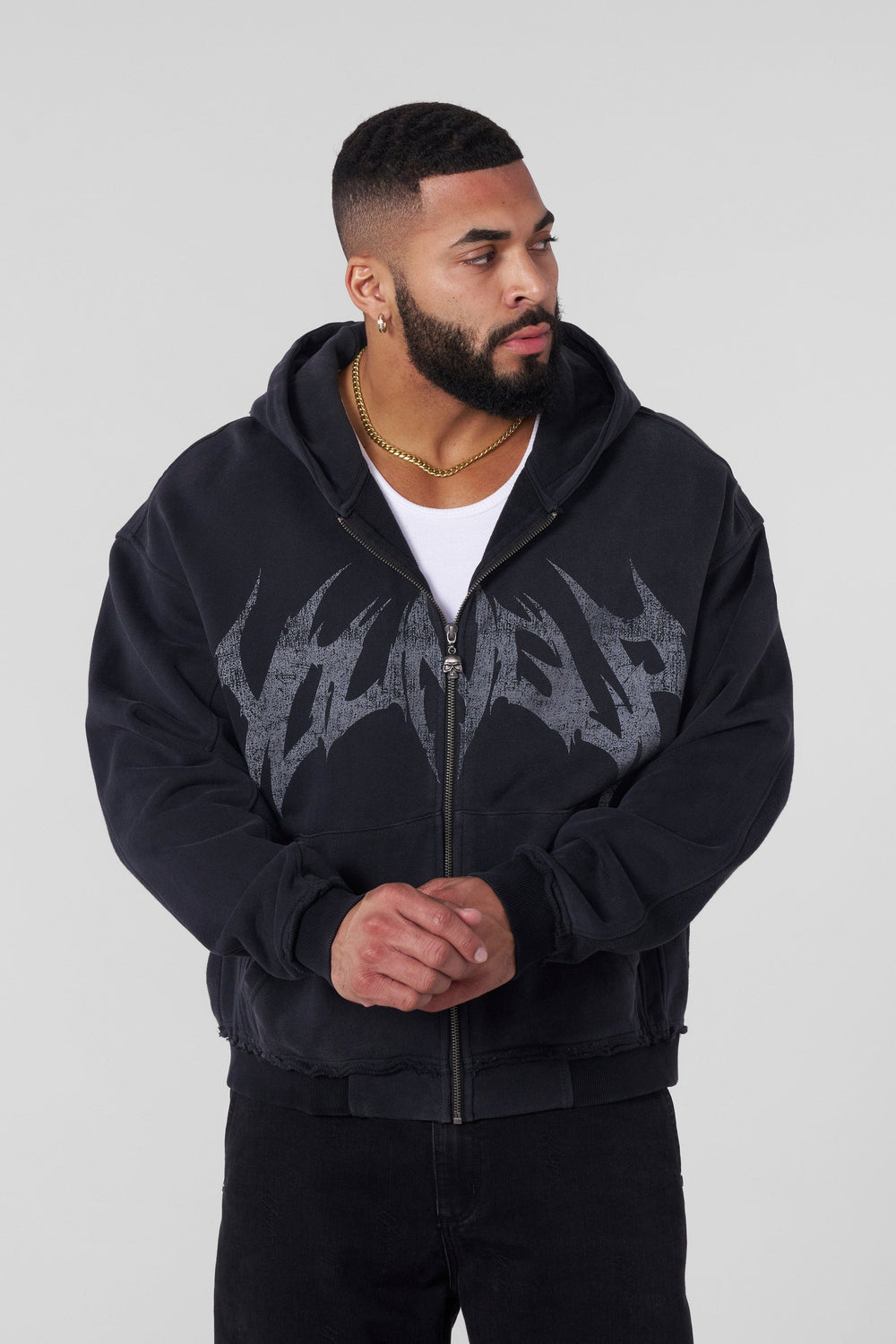 sudadera con capucha del villano