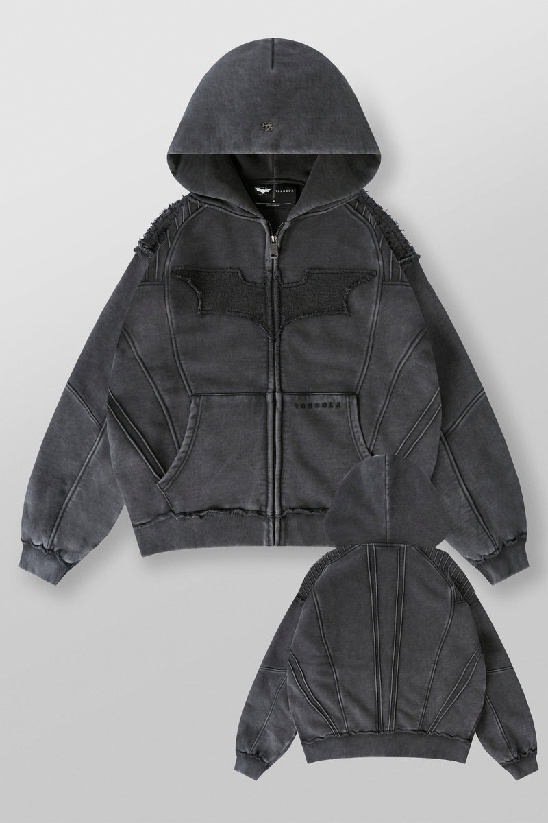 Chaquetas blindadas con cremallera de Batman