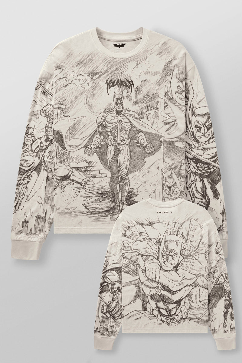 Camiseta de manga larga de Batman