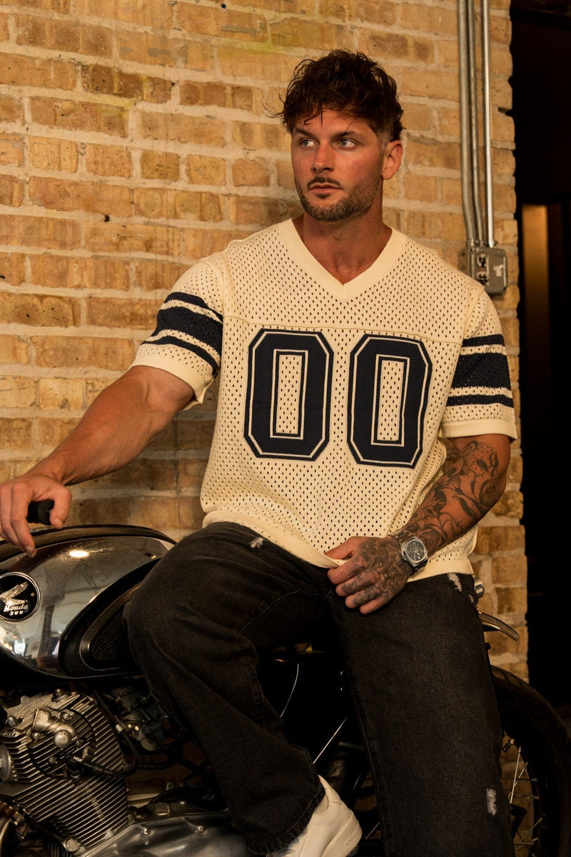 Jersey de punto universitario