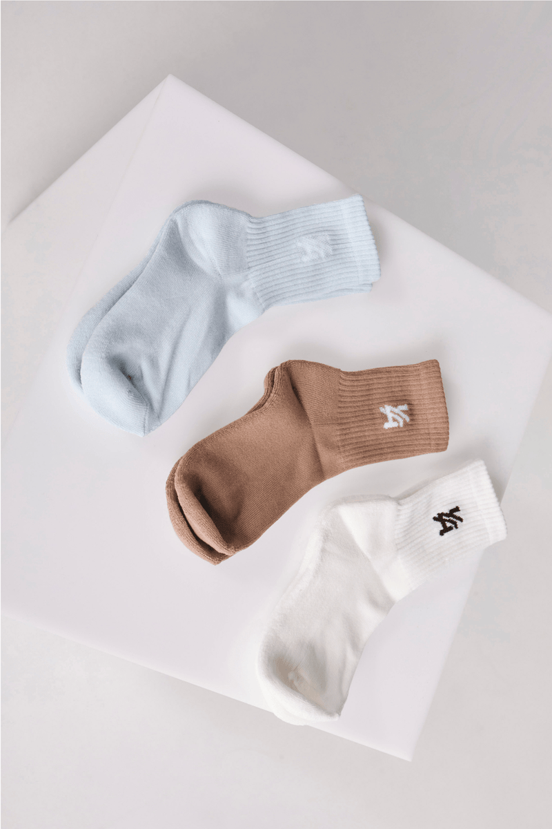 Calcetines deportivos lisos