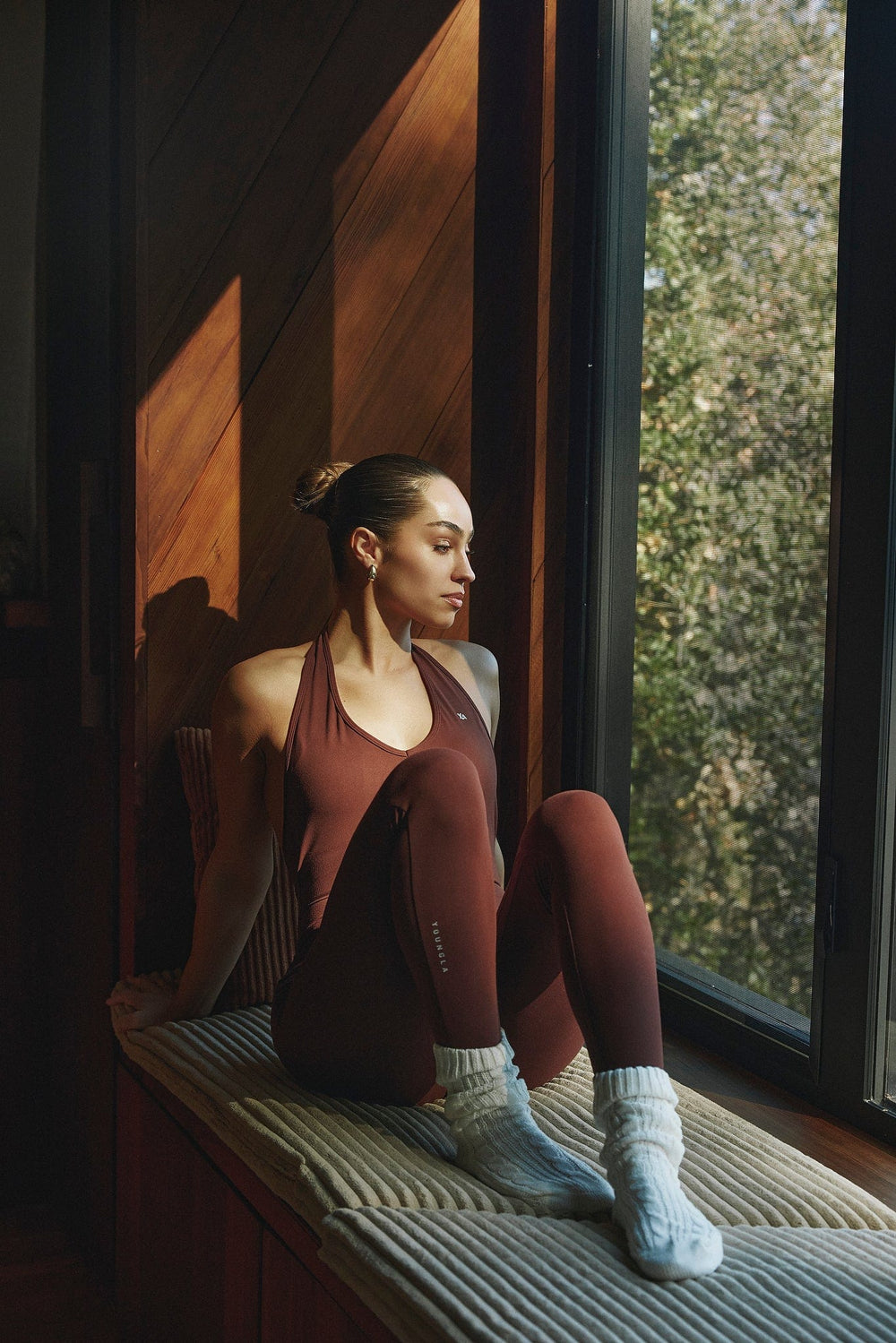 Calcetines con dedos tostados