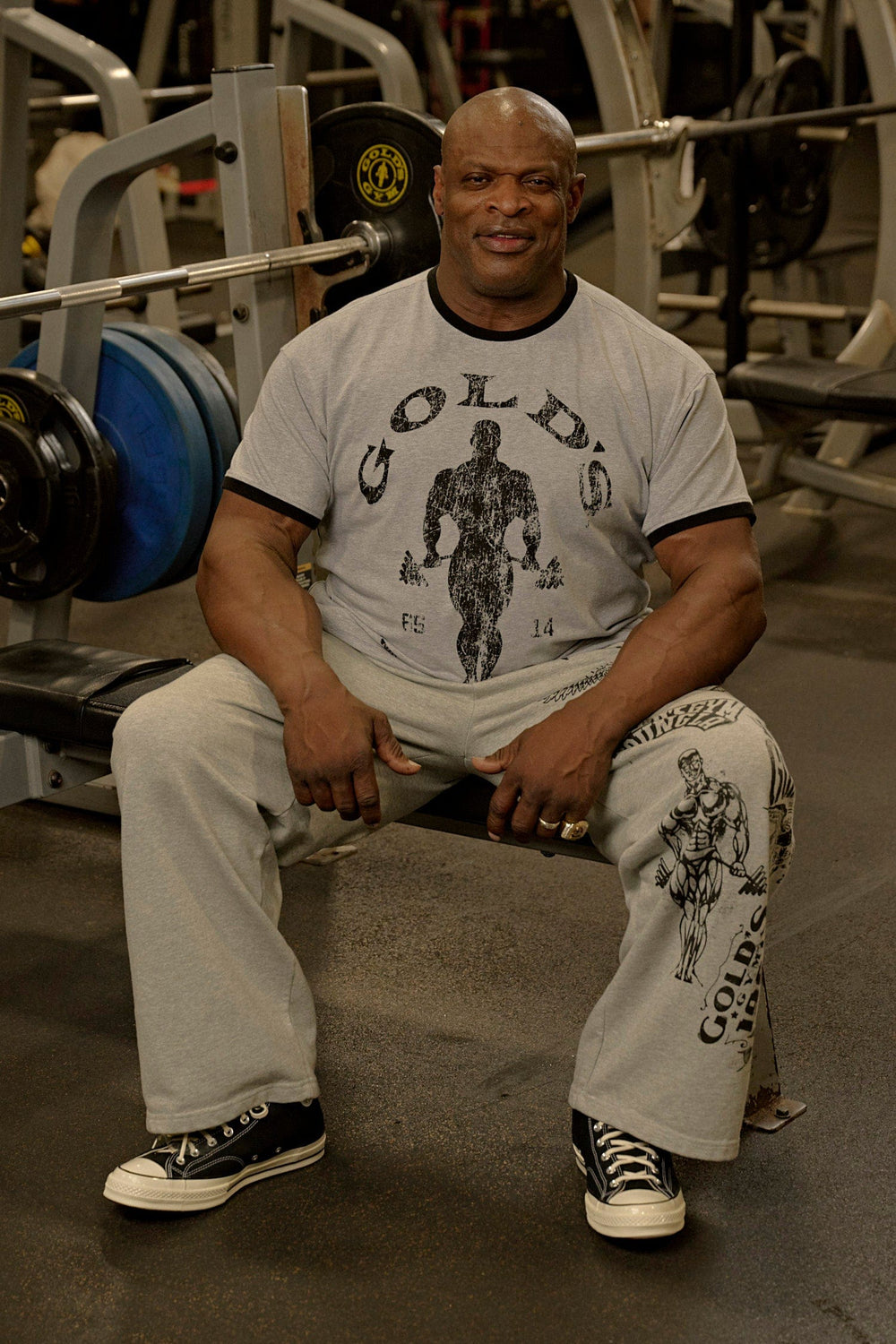 Camisetas con ribetes de Golds Gym
