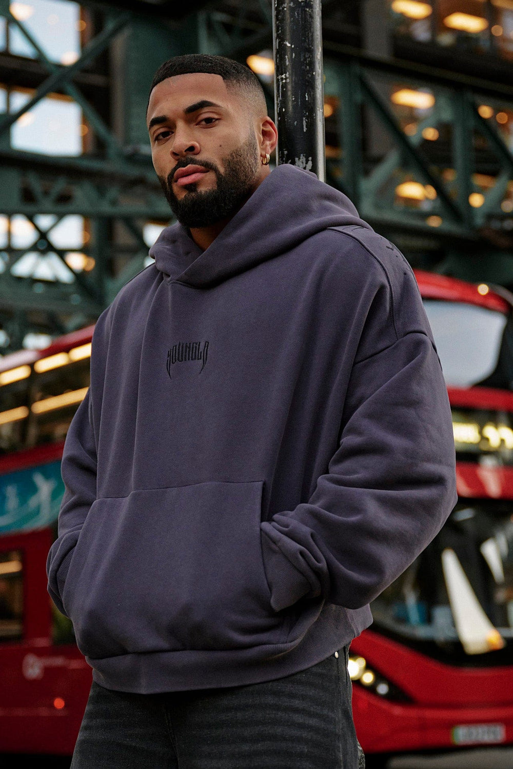 Sudadera con capucha del Caos de gran tamaño