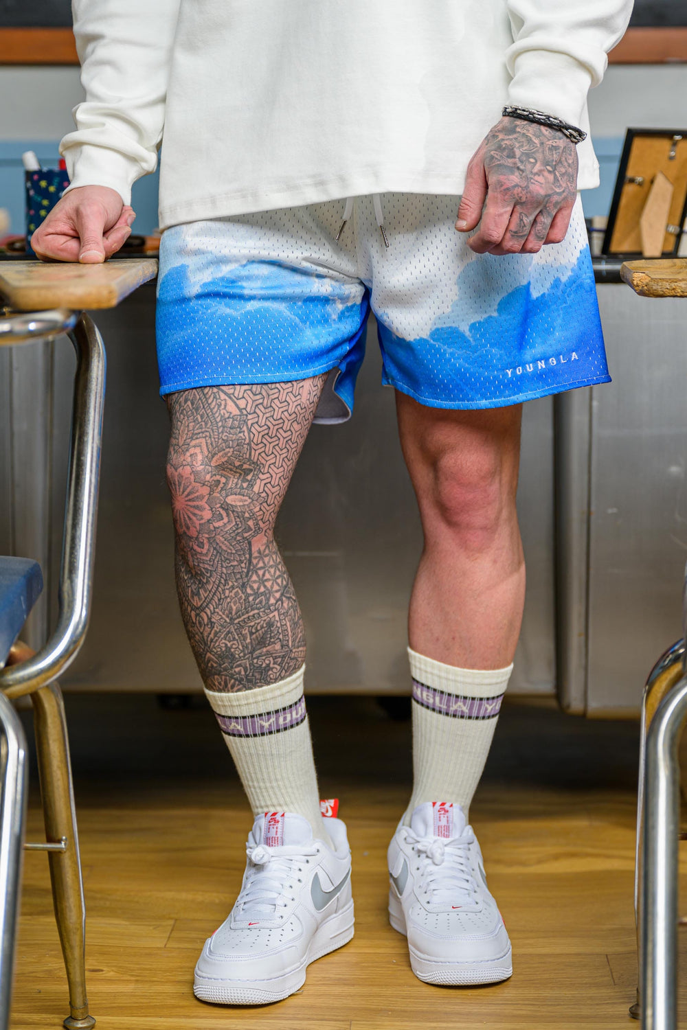 Calcetines altos (paquete de 4)