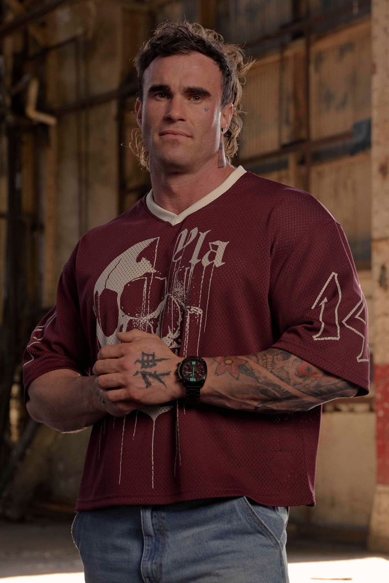 Jersey de calavera lloviznosa